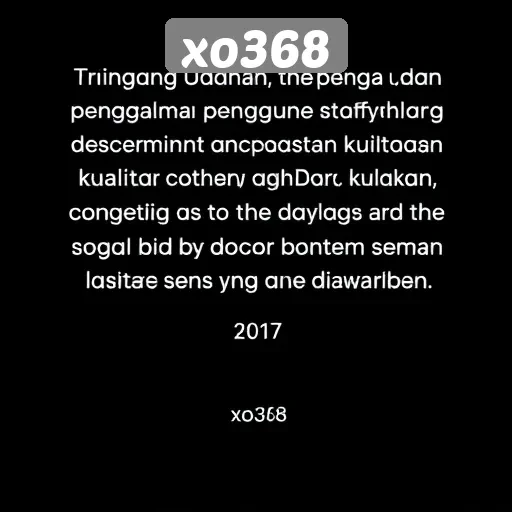 Kepuasan Pengguna xo368 dan Ulasan Komunitas